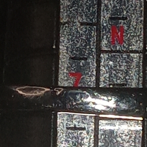 BLOWOUT Ladies Green Cat's-eye Stone Ring SZ 7 - Picture 5 of 5